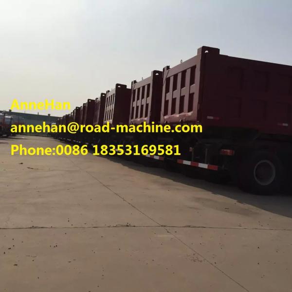 New HOWO7 Dump Truck  6 x 4 10tires for 40T load with 12.00R20 tire Tipper truck
