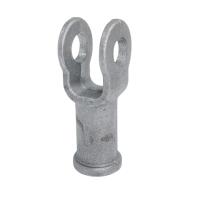 Clampes en forme de U forgées sur mesure et accessoires de puissance de la langue isolante