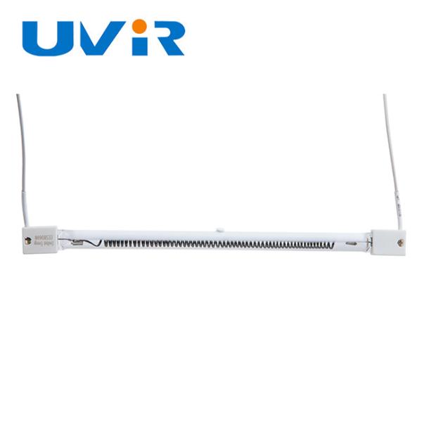 Calefator infravermelho SK15 900W da fibra do carbono do CE com o refletor de revestimento branco