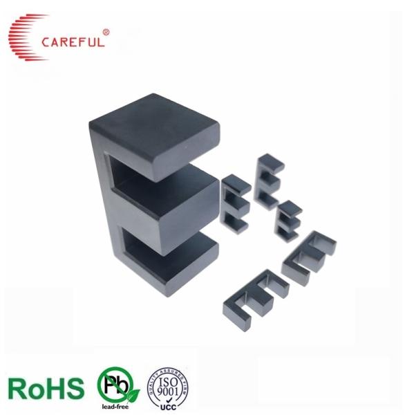 EE100 High Permeability Big Size Ferrite Core / Transformer Core MnZn Material