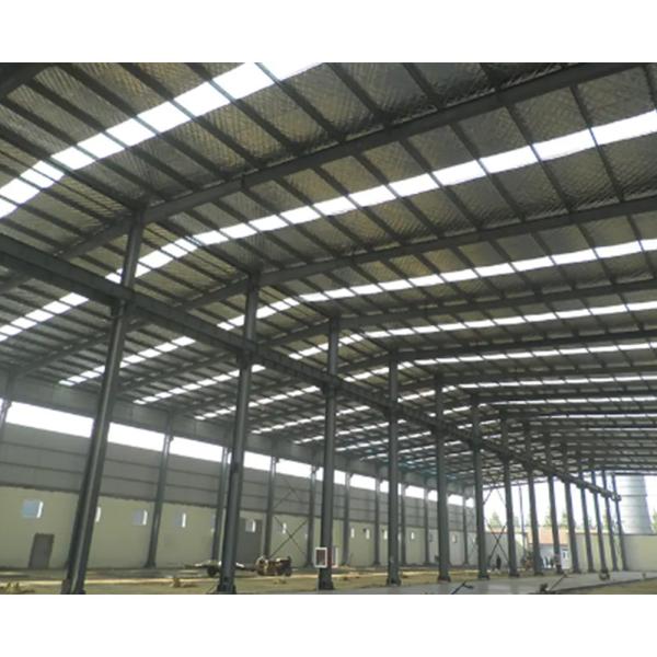 Welded Steel Structure Warehouse H Section Prefab metal buildings workshop High Strength