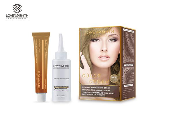 Anti Allergy No PPD Hair Dye Cream , Plant Essence Formula Color And Highlight Kit