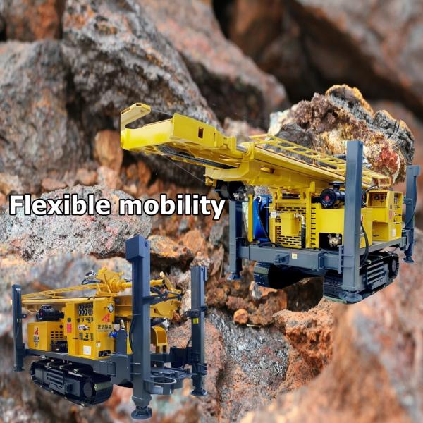 Hydraulic Down The Hole Drilling Machine Energy Efficiency With High Accuracy