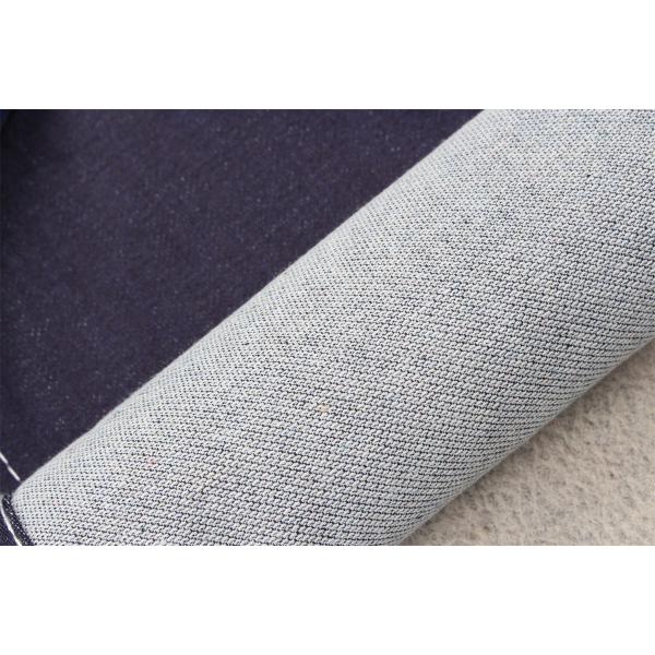 Поддельная вязаная хлопчатобумажная полиэстерная лента спандекс терри джинсовая ткань для джинсов