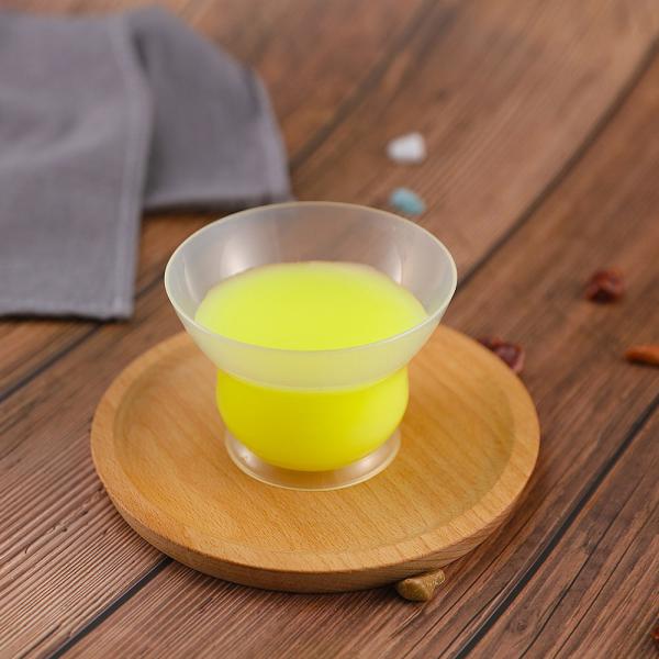 Disposable Party Transparent Mousse Tiramisu Cake Dessert Plastic Cups With Flat Top Lid