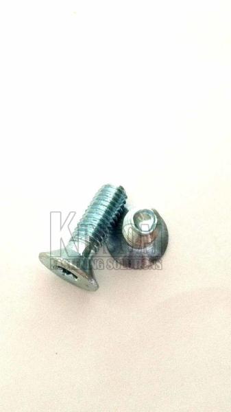 Countersunk phillips head torx taptite machine screws cold forging kinsom fasteners zinc plating