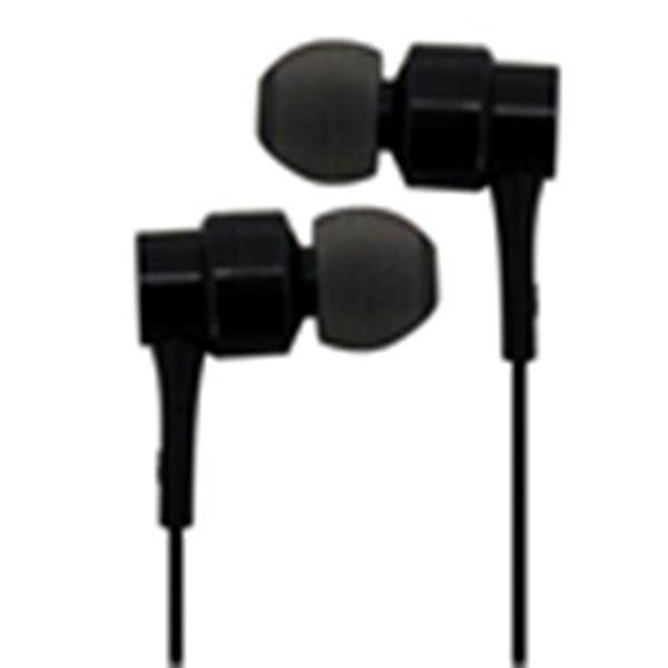 metal housing with TPE wire and MIC high quanlity earphone