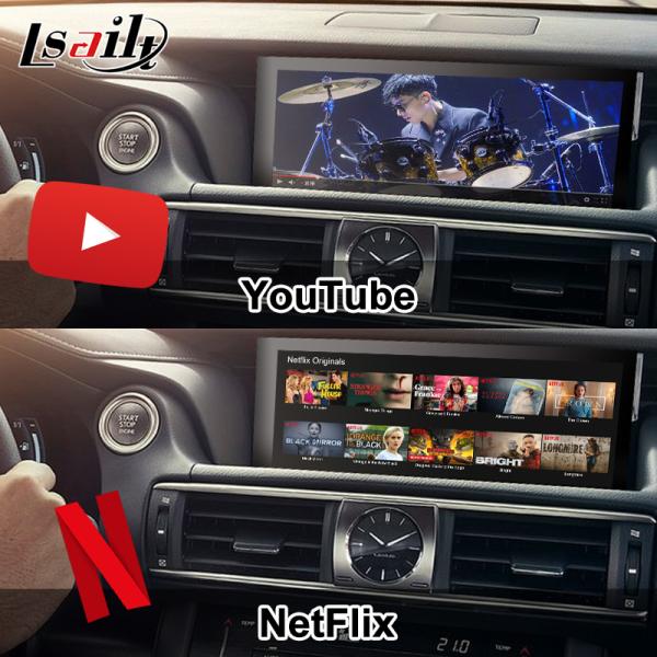 Android 13 Android Экран 10.25 дюймов Мультимедийный Дисплей для Lexus IS200T IS300H 2015-2020 WIFI, HDMI, Bluetooth, Беспроводной CarPlay