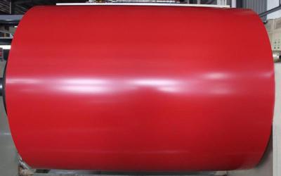 Couleur personnalisée HDP Peinture bobine d'aluminium avec finition en relief pour diverses applications