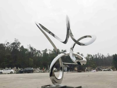 Abstract Metal Large Outdoor Sculpture Modern Garden Ornaments Statues