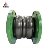 Carbon Steel Galvanized Flange Material Multi Sphere Flexible Rubber Joint For Acid Resistant Industrial Pipelines