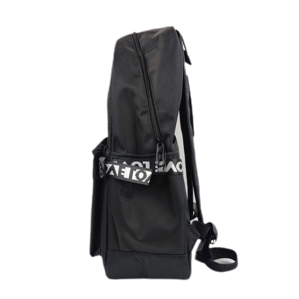 Fashionable Cotton Black Canvas Backpackers Boy Canvas Backpack