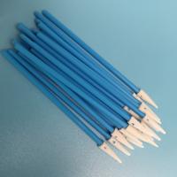 106 mm Bastão de borracha de papelão branco descartável Bastão de esponja de pirulito Bastão médico de espuma redonda Swab aplicador para pele anti-séptico