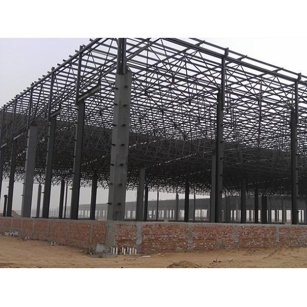 ASTM A572 Space Frame Structure Building Welded Custom Length Prefabricated Steel Structure Building