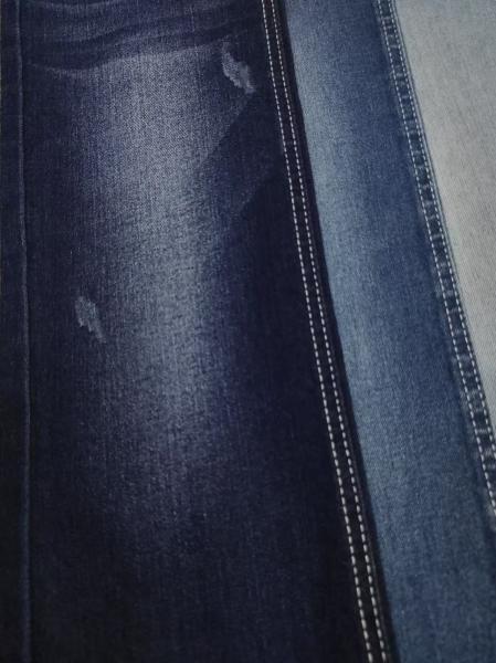170cm Width Woven Stretch Blue Denim Fabric 8.2oz Durable and Stylish