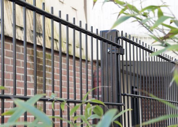 Heavy Gauge Tubular Steel Fence Industrial Strength