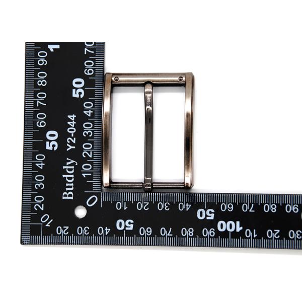 35mm Square Belt Buckle Zinc Alloy Material With Smooth Surface