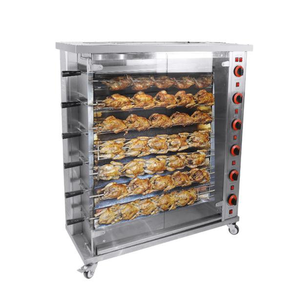 Commercial Electric & Gas Chicken Roaster Rotisserie Grill Machine Roast Chicken Machine