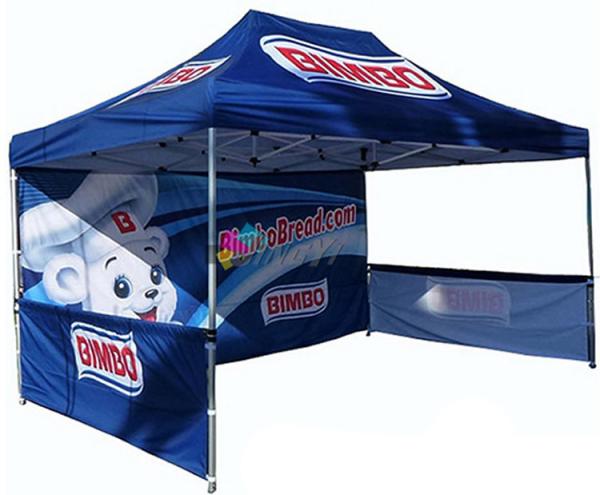 Removable Sidewall Trade Show Tent Portable Canopy Tent Customized With Sunshade Cover