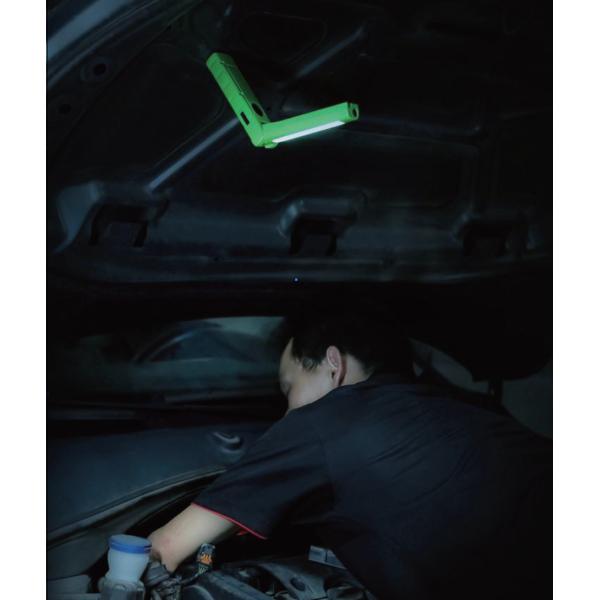 80lm/w 500lm Handheld LED Rechargeable Battery Work Light with Stand and USB Charger
