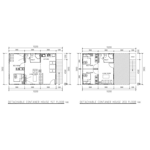 Customizable 3 Bedroom Container House For Personalized Design Affordable Container Home For Sustainable Living