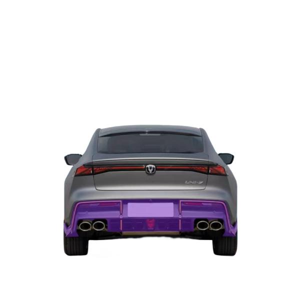 Changan Univ Rear Bumper with Lower Bumper and Rear Spoiler 190*50*50 Shipping SEA