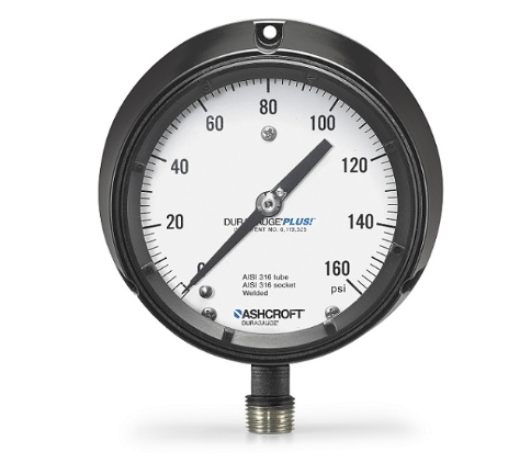 Industrial Direct Drive Pressure Gauge Stainless Steel With Severe Vibration Pulsation Ashcroft 1290