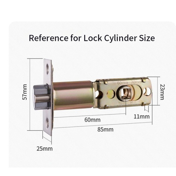 YAGU Fingerprint Password Keyless Single Latch Tuya APP Electronic Round Smart Knob Lock Replacement Ball Lock