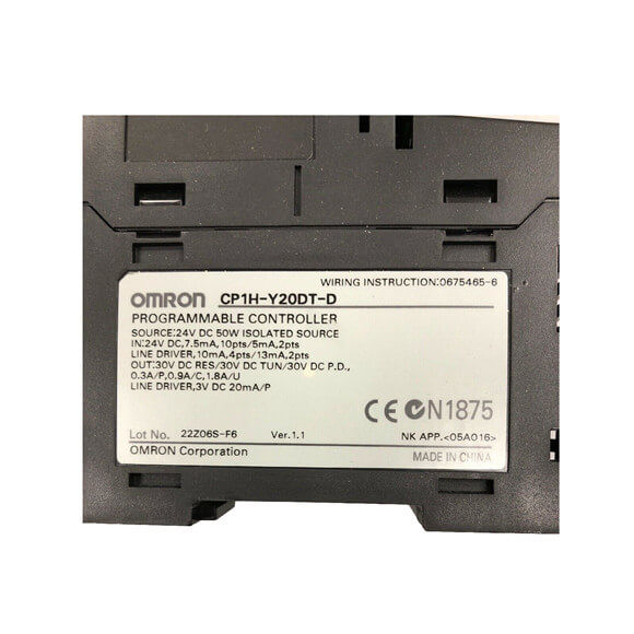 CP1H-Y20DT-D新しいOmron PLC CP1H CPUの単位