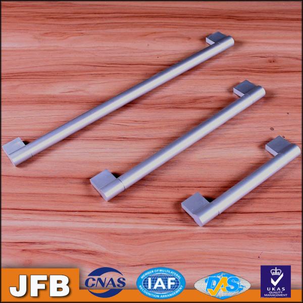 Foggy silver color 224MM holes distance aluminum cabinet and wardrobe metal handles