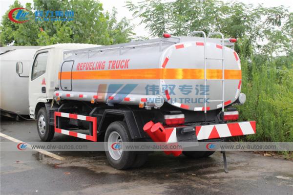 caminhão do distribuidor do combustível do aço carbono de 5000L Dongfeng Q235