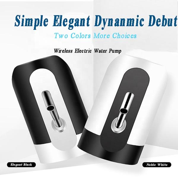 USB Rechargeable Automatic Electric Bottled Water Pump For 5 Gallon Bottle Water