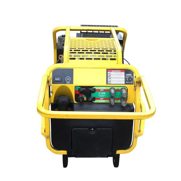 Iso portátil Liated do motopropulsor hidráulico do móbil da gasolina de 18HP 12L