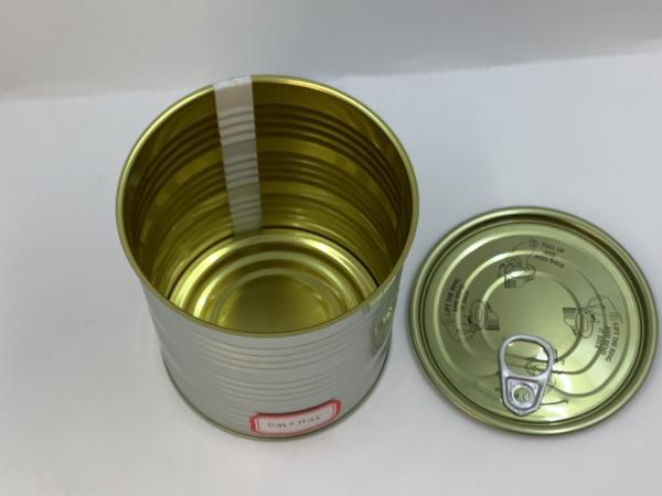 99mm 3 Piece Can Food Tin Can 99*155mm 401# Caliber Customize Long Lasting