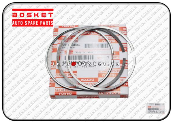 anel de pistão de 8980965620 peças de motor de 8-98096562-0 Isuzu ajustado para TFS
