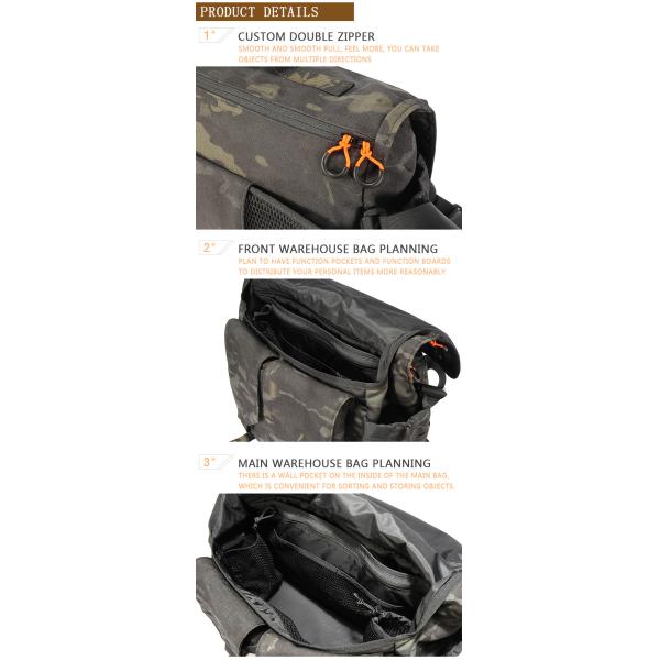 Multi - Pockets Anti Theft Messenger Bags , 15.6 Inch Multifunction Laptop Bag