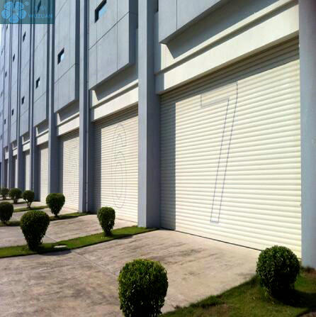 Anti Theft 3mm 10mm Slide Aluminium Roller Shutter Doors