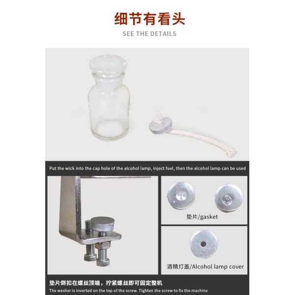 Product Capacity of 1-2kg/h Household Mini Oil Pressing Machine for Custom-made Castor Peanut and Sesame Oil Extraction
