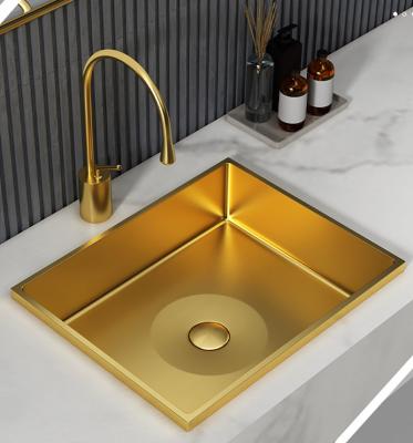 15X15 Square Stainless Steel Vessel Sinks Bowl With Brushed Finish