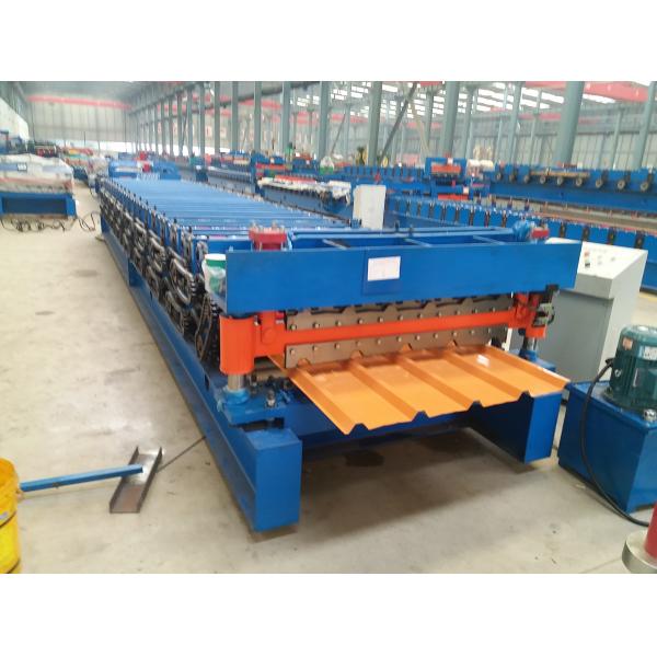 Roof Tile / Roofing Sheet Roll Forming Machine Metal Deck Roll Forming Machine