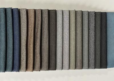 SGS Polyester Linen Upholstery Fabric Home Sewing Woven Knit Fabric