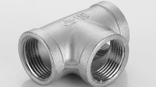 Oil Threaded 316L Tee Stainless Steel Pipe Fittings