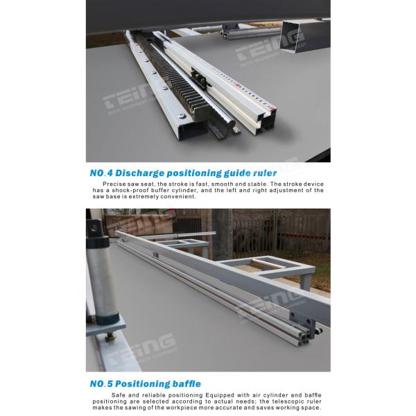 Woodworking Machine Automatic Computer Beam Saw for Wood Plate Slotting