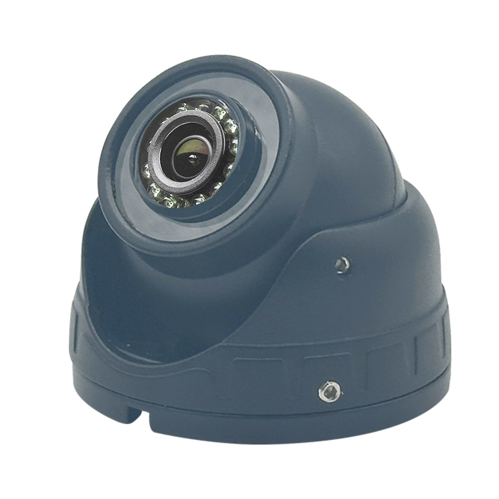 Metal Dome Vehicle Camera with 1080P AHD Starlight Sensor 140 Degrees Wide-Angle Lens and IP68 Waterproof Rating