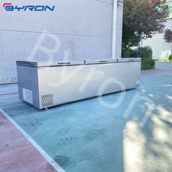 Energy Saving Commercial Deep Freezer OEM Commercial Display Chest Freezer