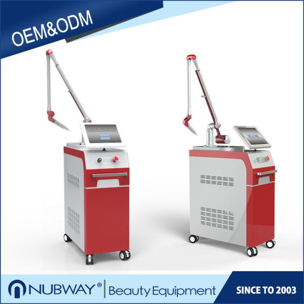 2018 latest strong power effective result fast speed 532nm 1064nm Q-switched ND-YAG tattoo removal machine for salon