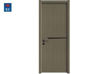 Projeto de madeira Eco-amigável moderno decorativo por atacado do quarto da porta do MDF único para a casa