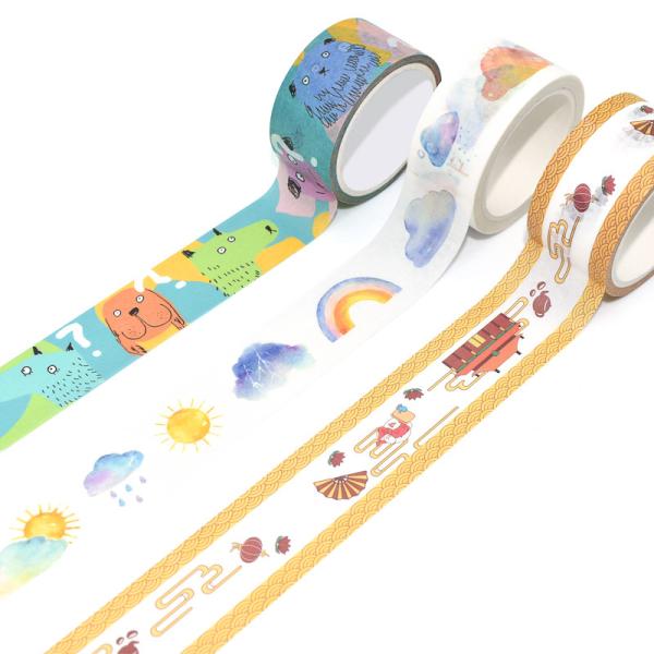 Нестандартная конструкция собственная лента бумаги Kawaii японская Washi украшения