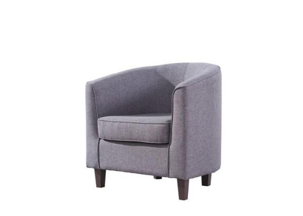 Removable Seat Cushion Fabric Tub Chair Fabric Tub Armchair Cloth Tub Chairs