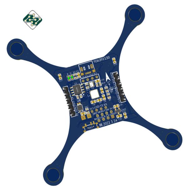 Толщина защитного покрытия 0.08mm монтажной платы PCB Multiscene OEM